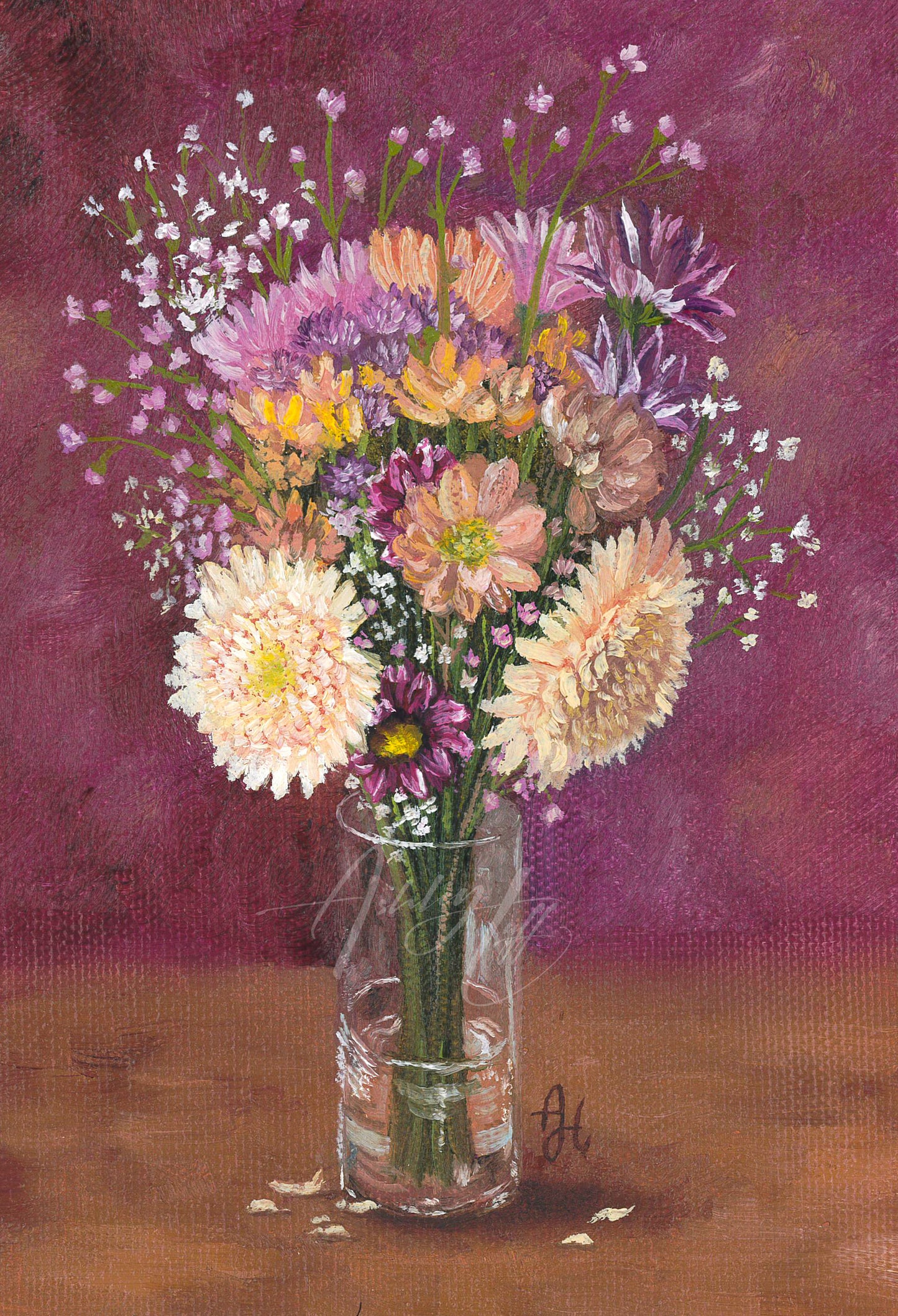 Breath of a Flower Canvas Print