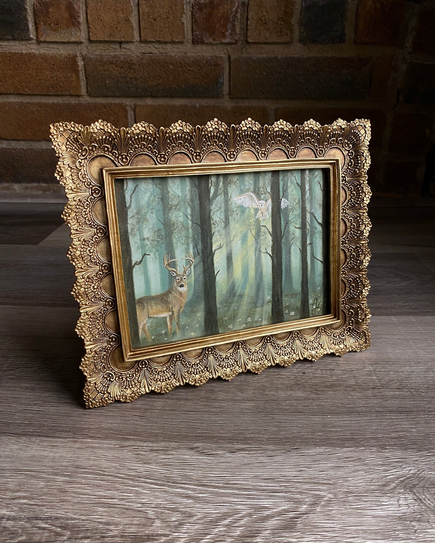 "Morning Glow" Framed Mini