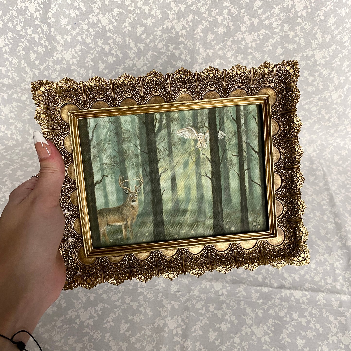 "Morning Glow" Framed Mini