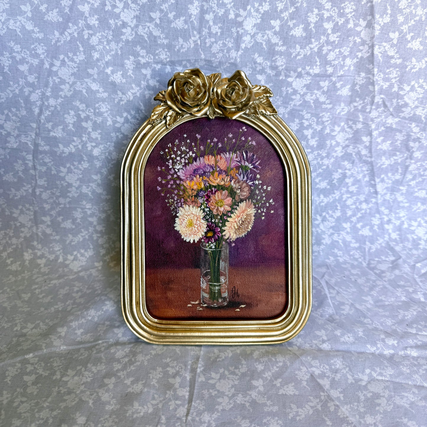 "Breath of a Flower" Framed Mini