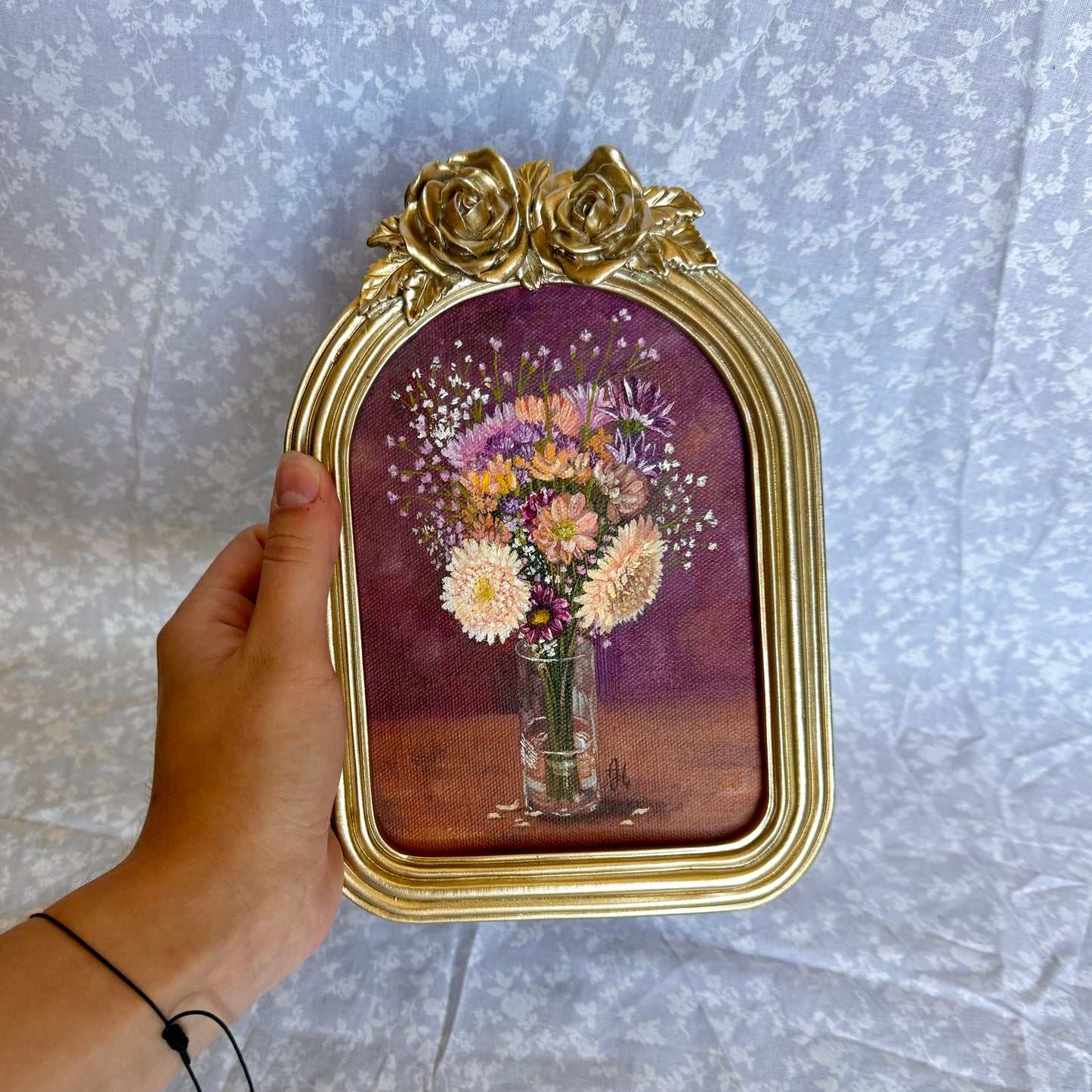 "Breath of a Flower" Framed Mini