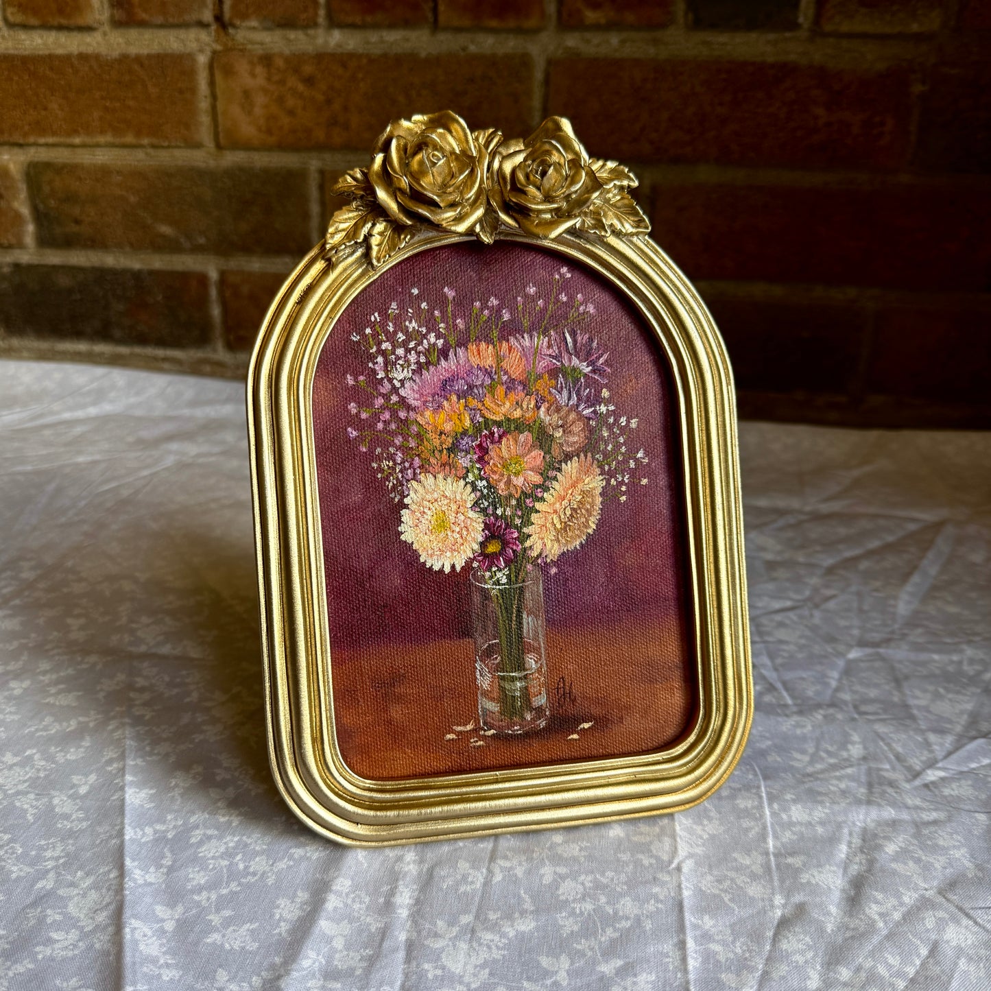 "Breath of a Flower" Framed Mini
