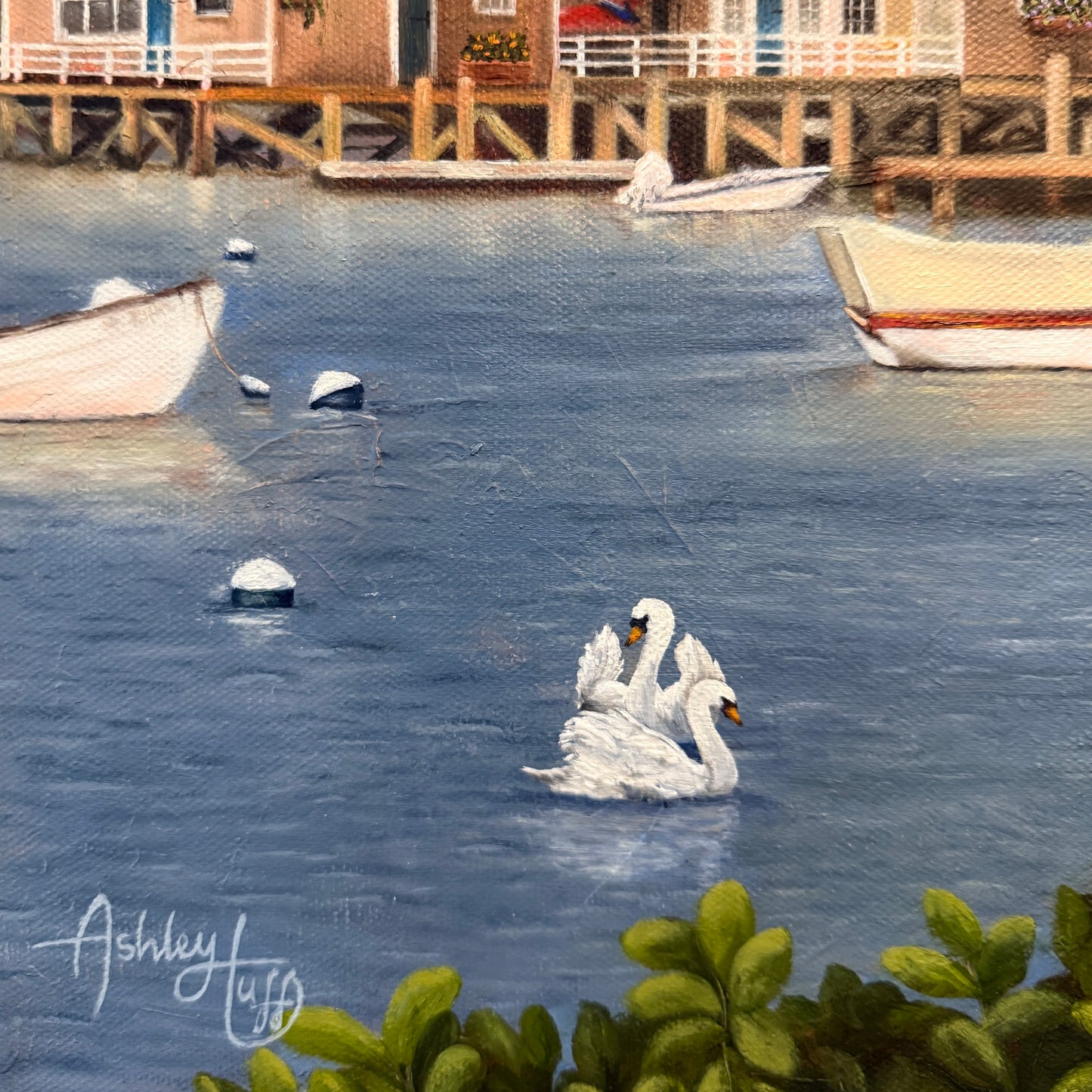 A Quiet Sunday in Nantucket Canvas Print