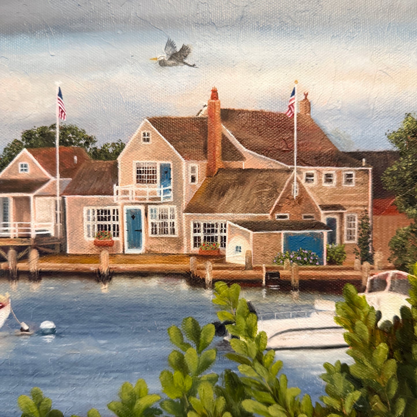 A Quiet Sunday in Nantucket Canvas Print