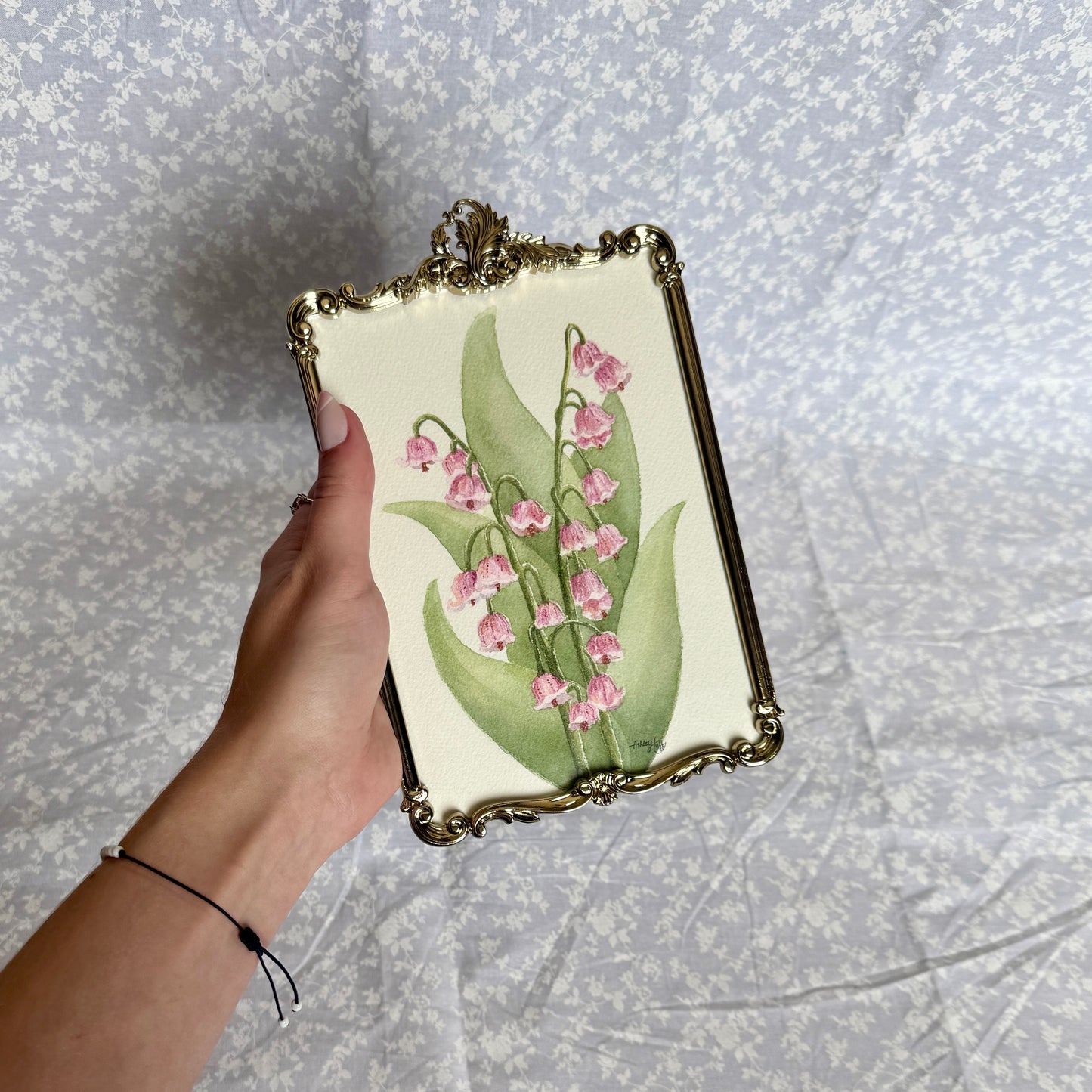 "Consider the Lilies" Framed Mini