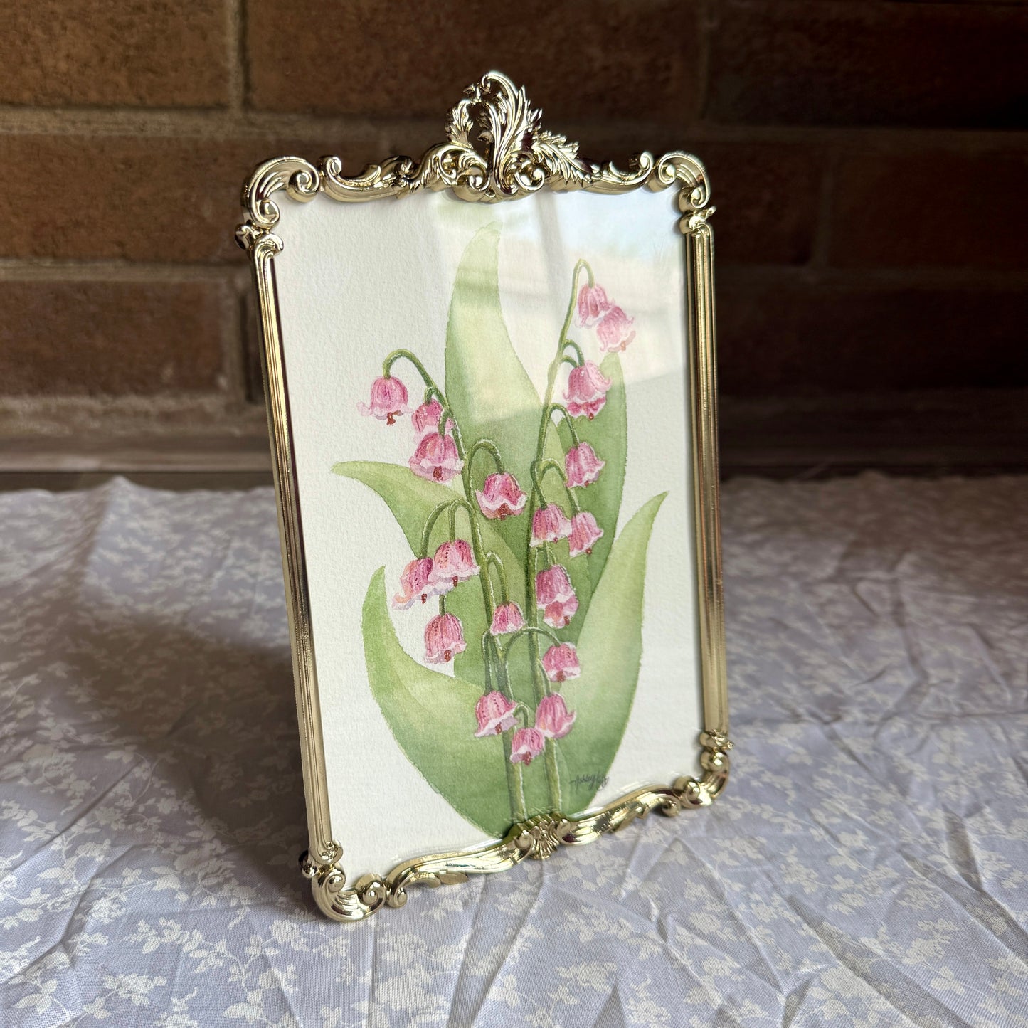 "Consider the Lilies" Framed Mini