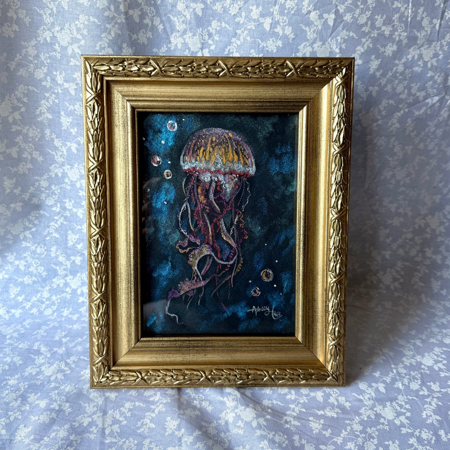 "Iridescence" Framed Mini