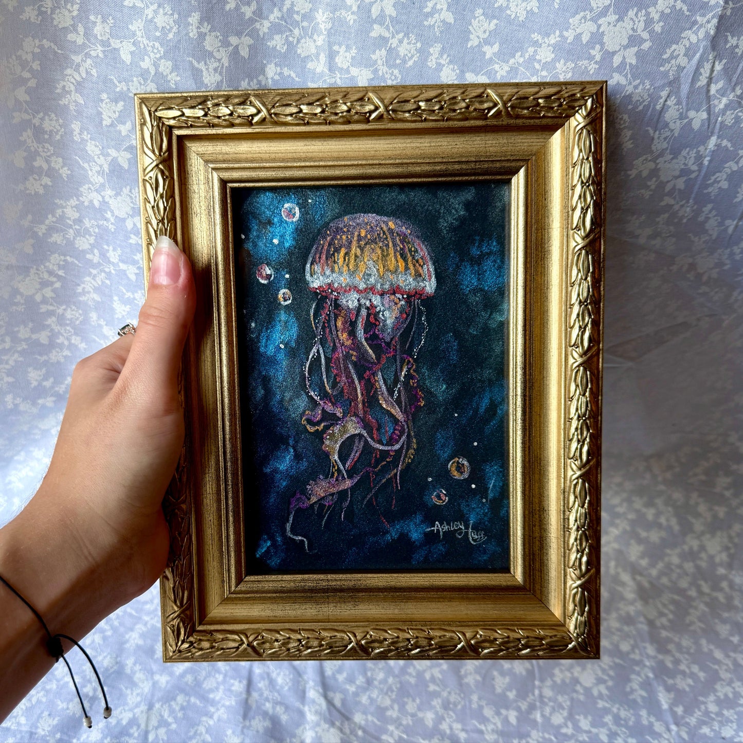 "Iridescence" Framed Mini