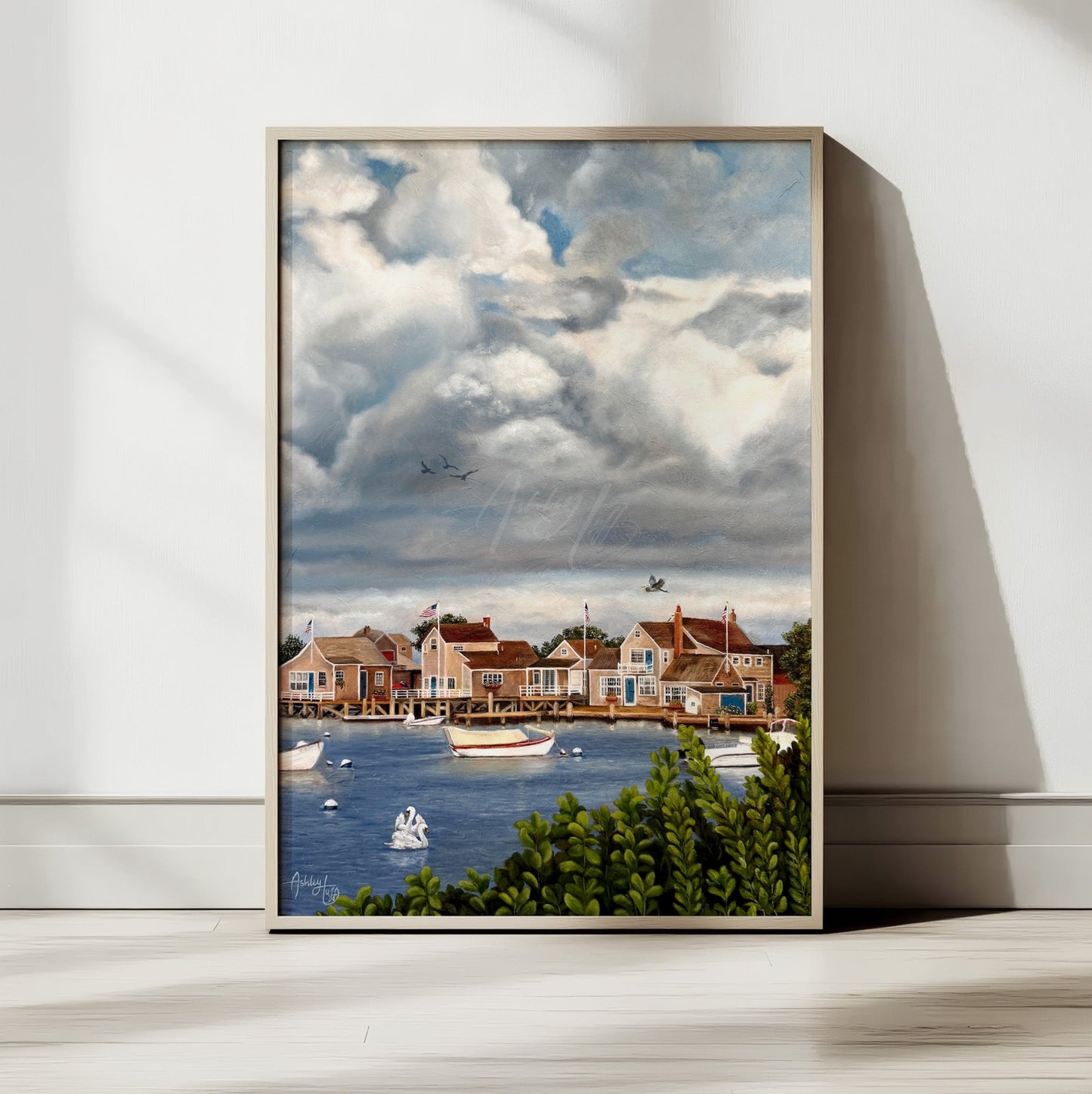 A Quiet Sunday in Nantucket Canvas Print