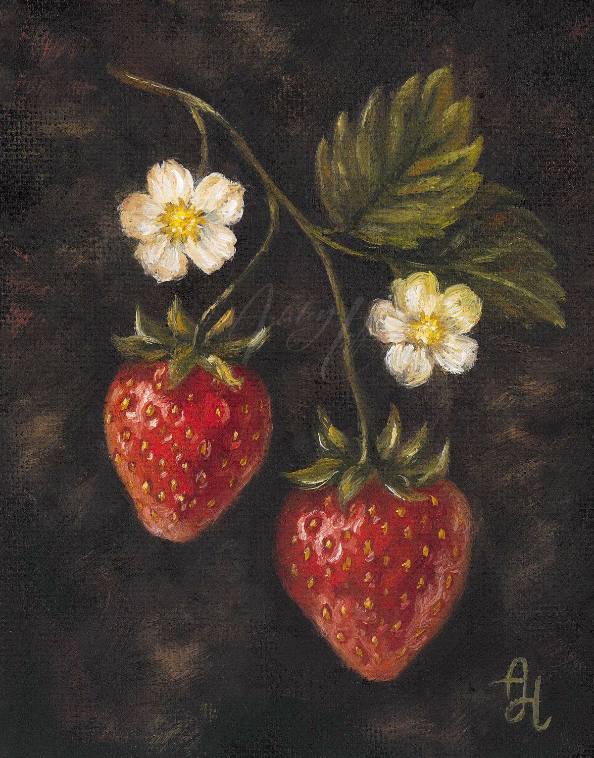 Strawberry Season Print