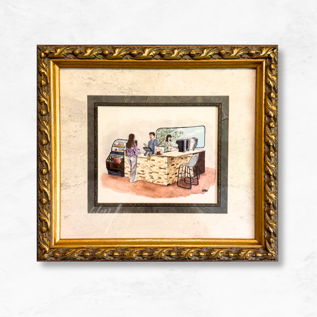 Cool Beans Watercolor