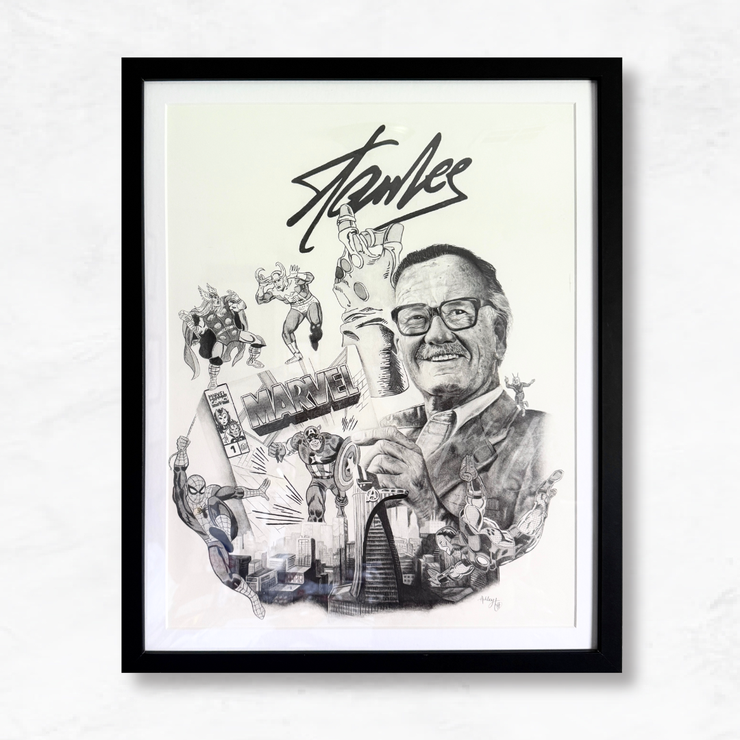 Excelsior! Graphite Drawing