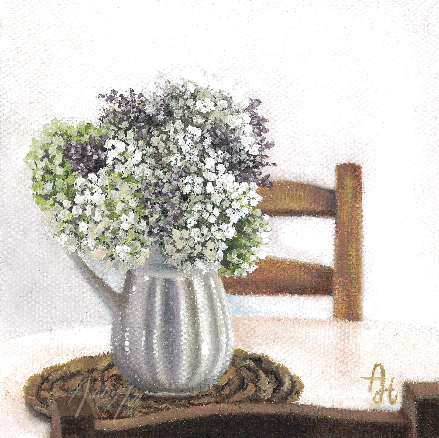 Fresh Cut Blooms Canvas Print