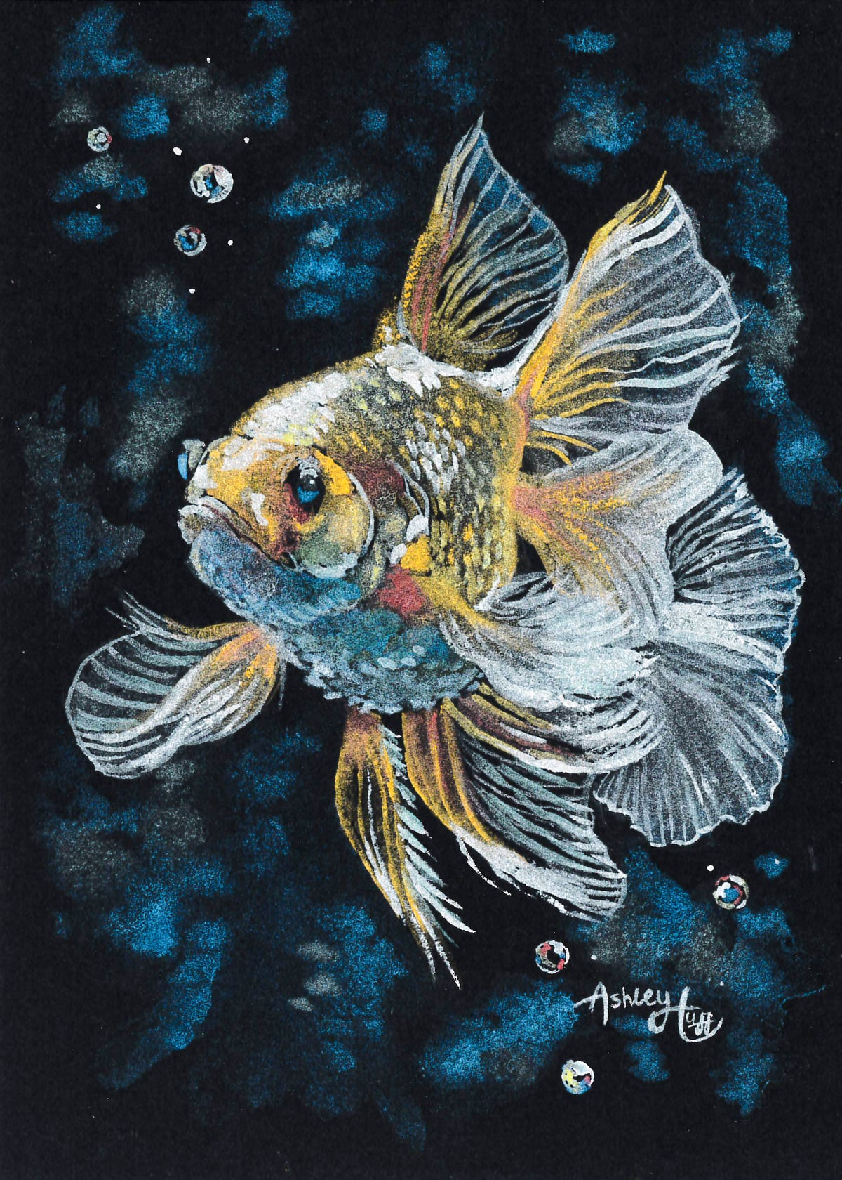Gilded Fins Print