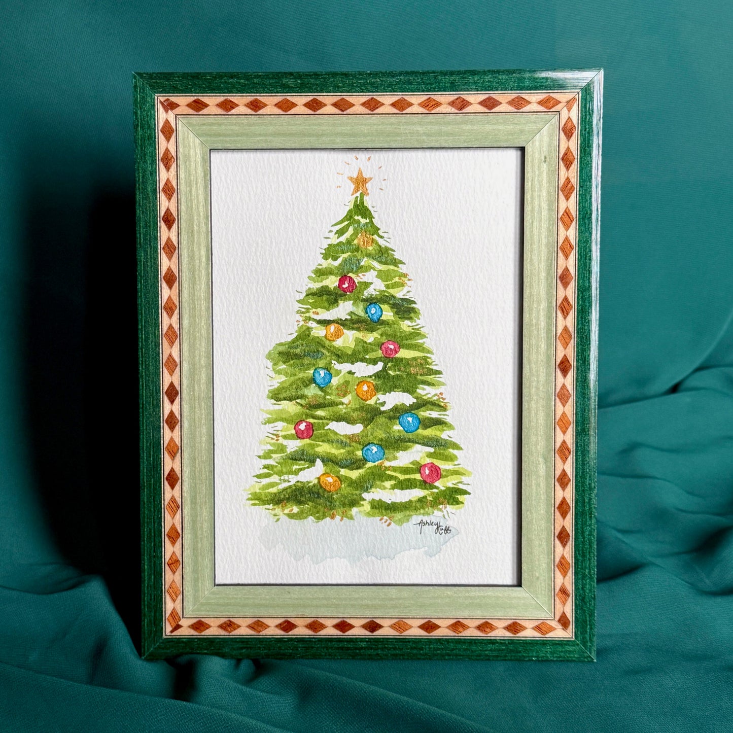 "A Holly Jolly Christmas" Original Mini