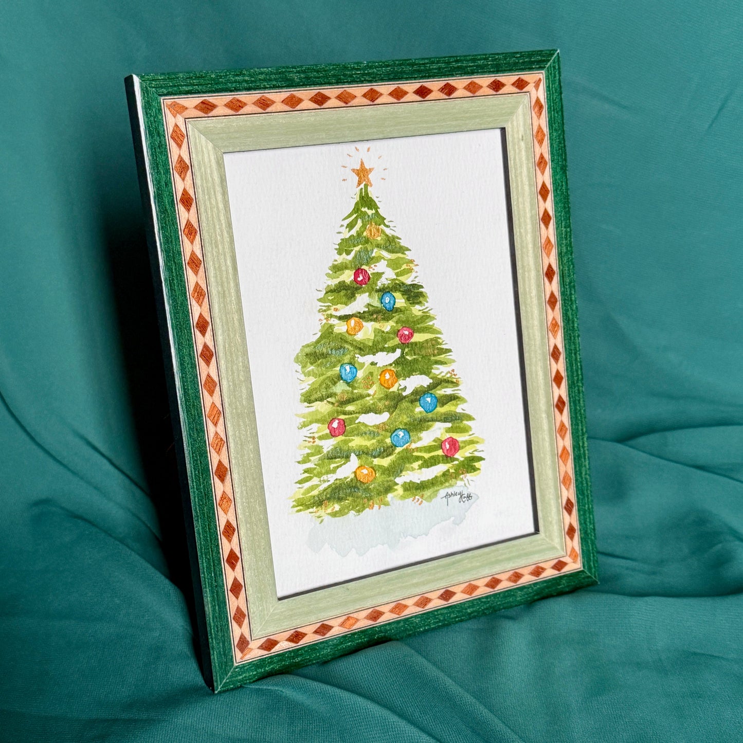 "A Holly Jolly Christmas" Original Mini