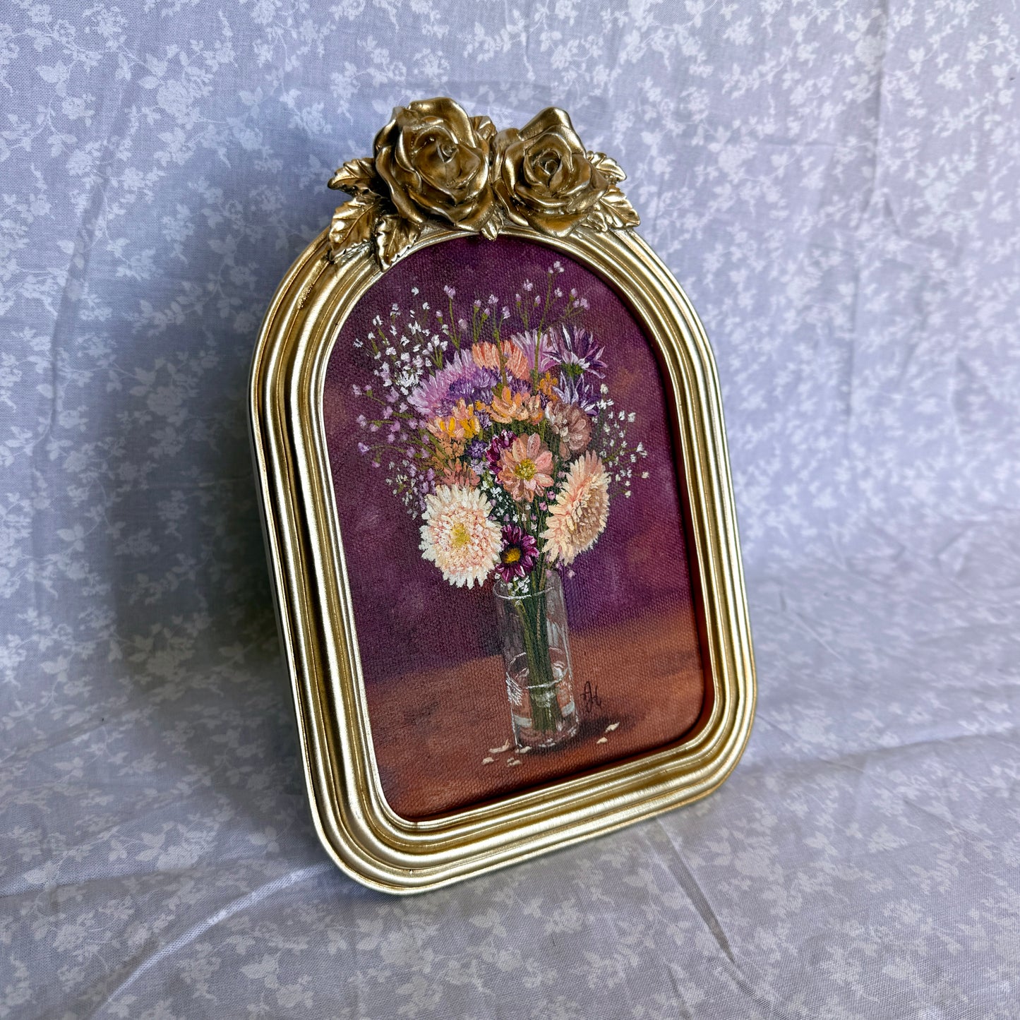 "Breath of a Flower" Framed Mini