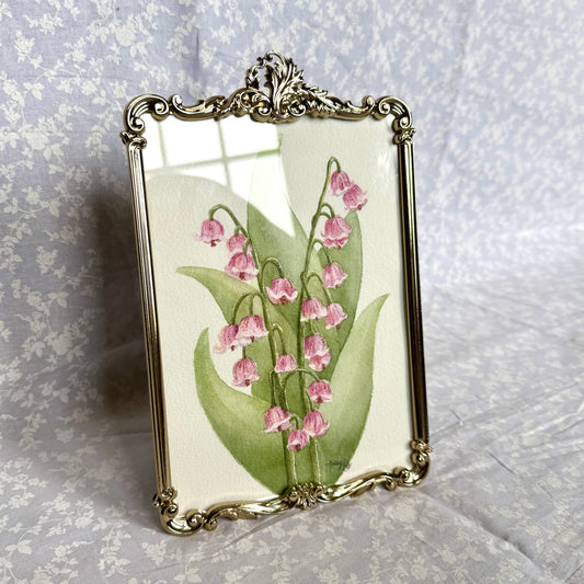 "Consider the Lilies" Framed Mini