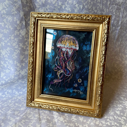 "Iridescence" Framed Mini