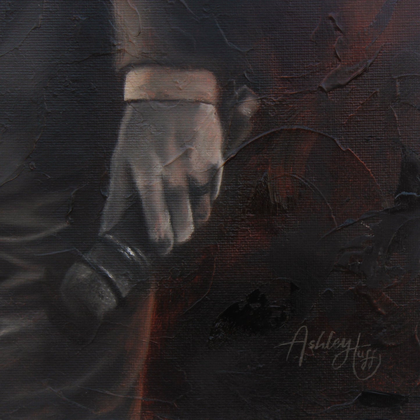 Charlie Kirk Tribute Original Oil Painting