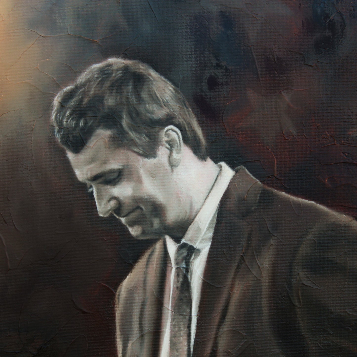 Charlie Kirk Tribute Original Oil Painting
