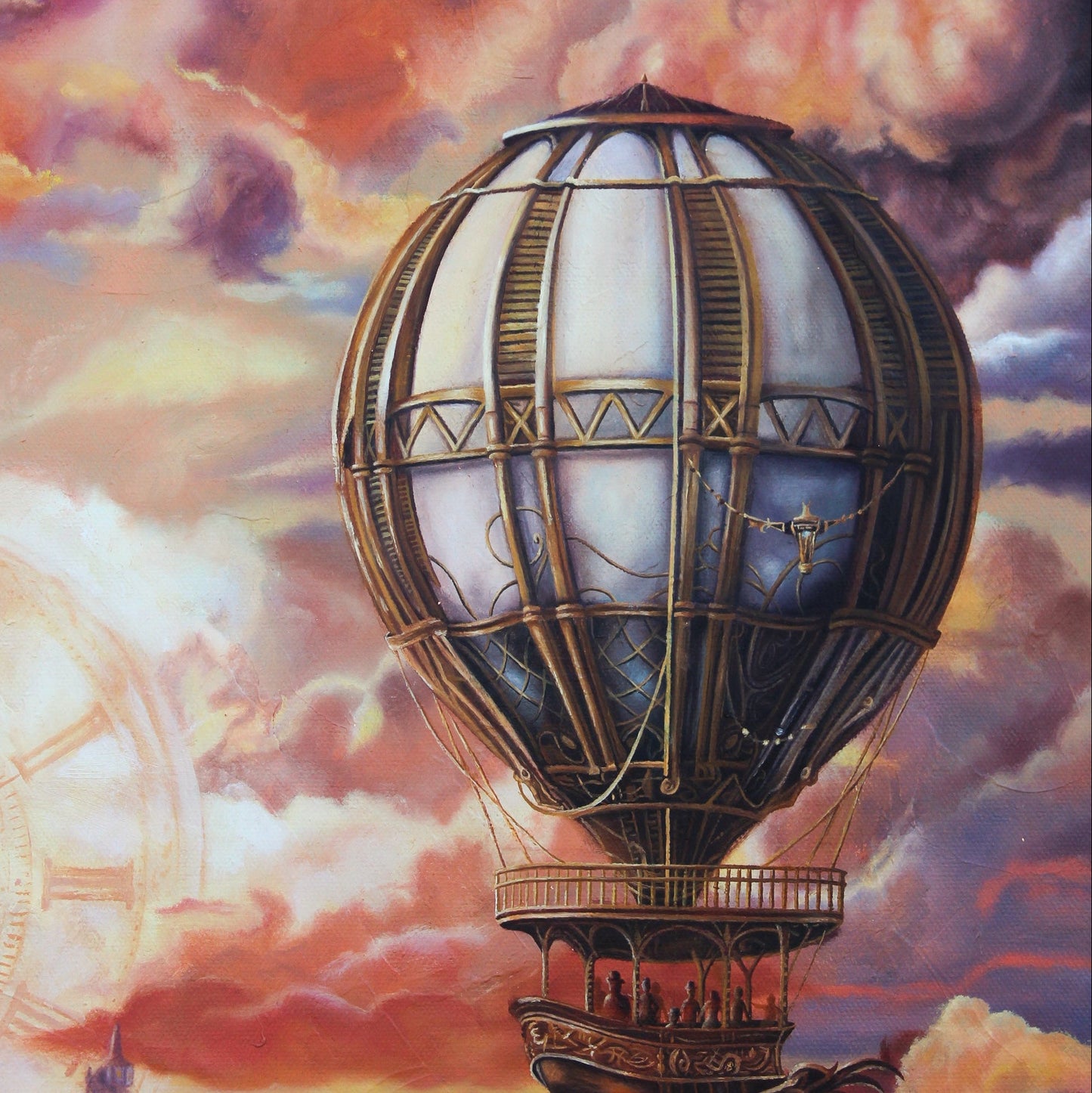 "Tomorrow's Yesterday" Original Oil