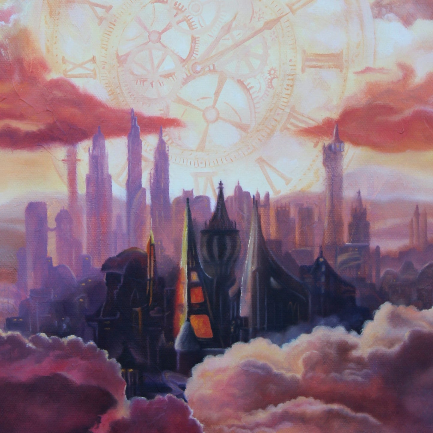 "Tomorrow's Yesterday" Original Oil