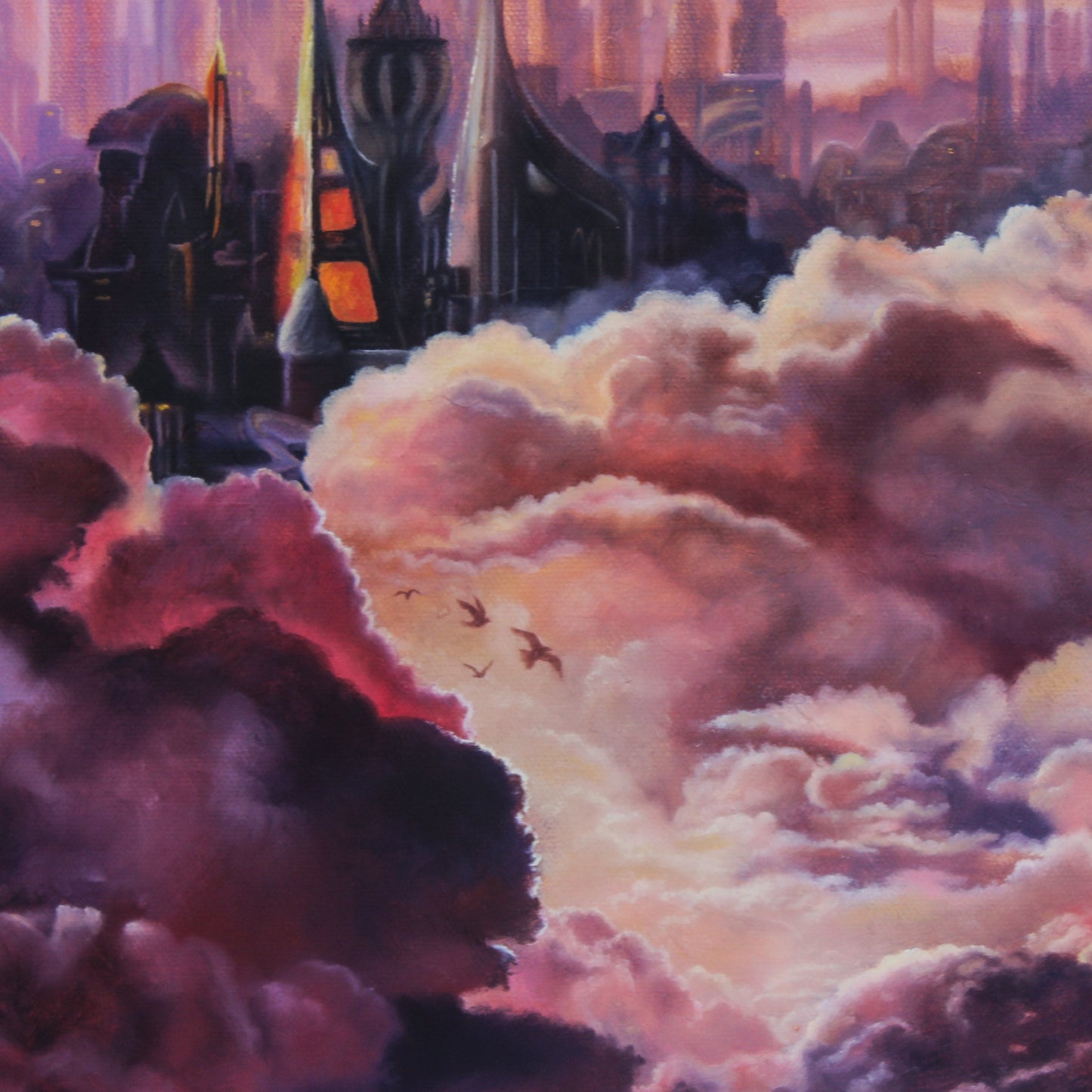 "Tomorrow's Yesterday" Original Oil