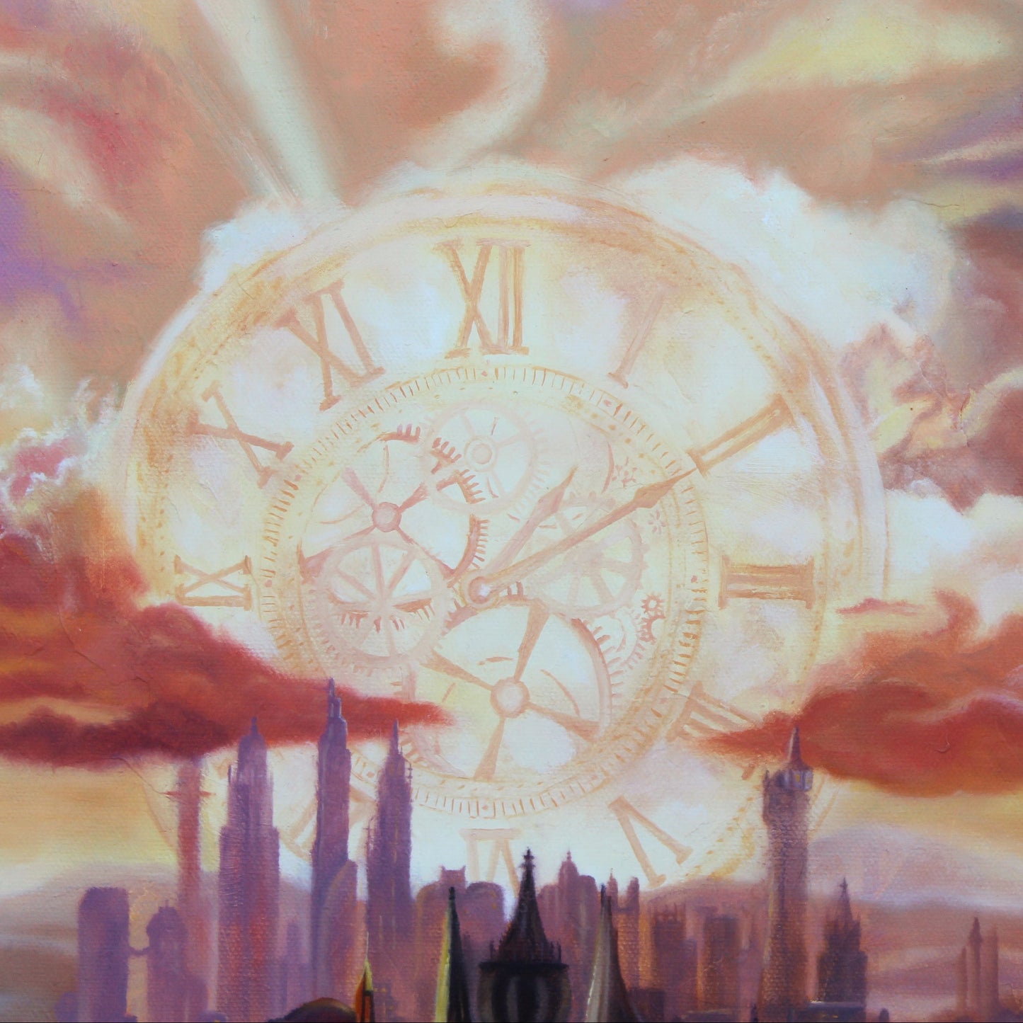 "Tomorrow's Yesterday" Original Oil