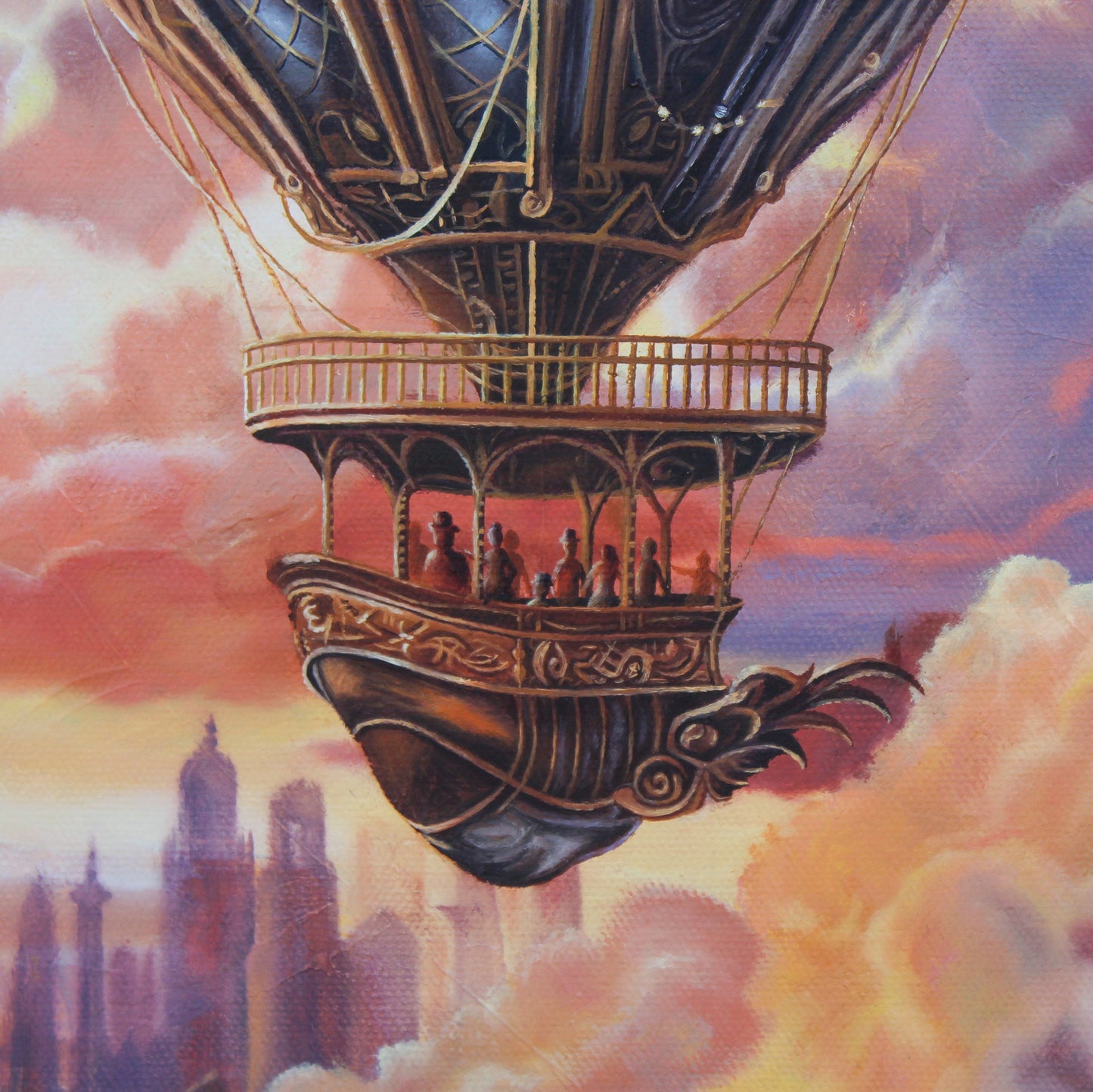 "Tomorrow's Yesterday" Original Oil