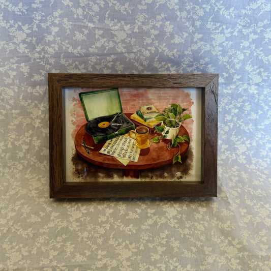 "Rest for the Soul" Framed Print (Wood)