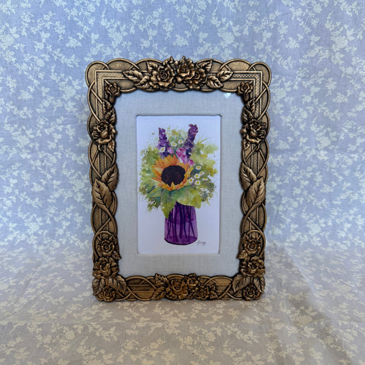 "You're My Sunflower" Framed Print