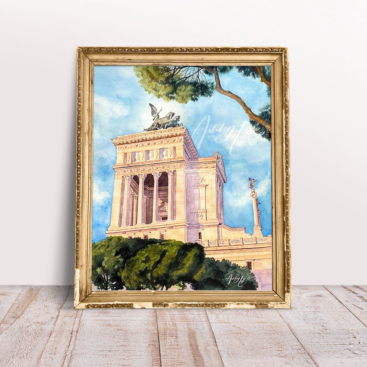 Victor Emmanuell II Monument Gicleé Print