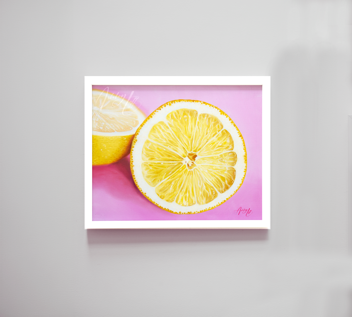 Easy Peasy Lemon Squeezy Canvas Print