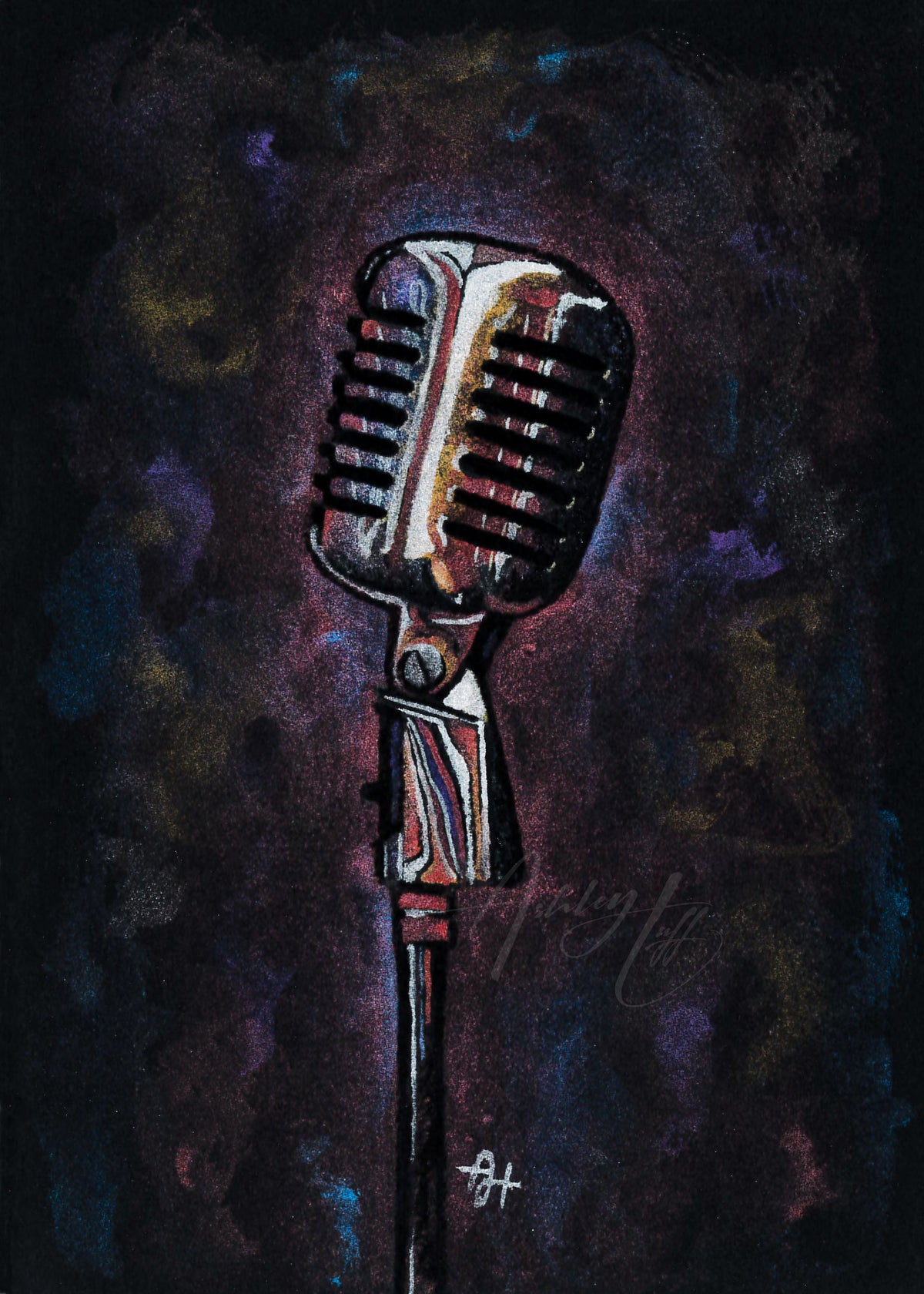 Open Mic Night Print