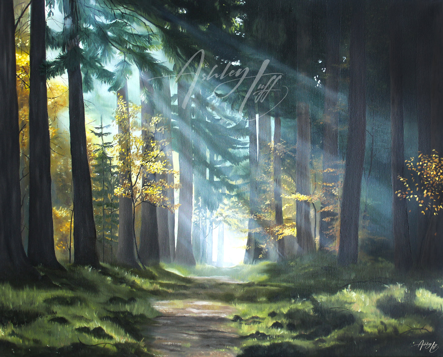 Path to Tranquility Oil Painting