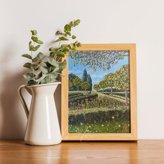 Secret Gardens in My Mind Canvas Print