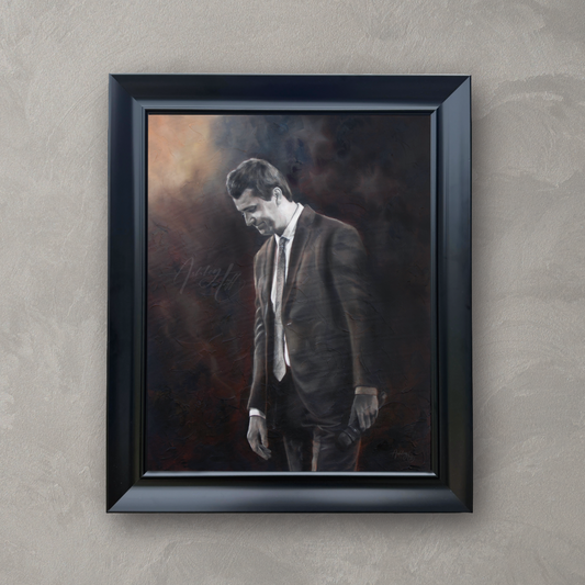 Charlie Kirk Tribute Original Oil Painting