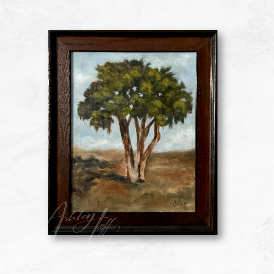 Here I Abide Oil Painting