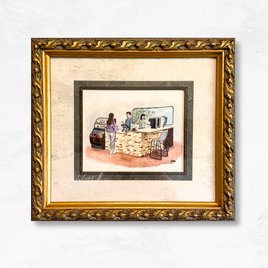 Cool Beans Watercolor