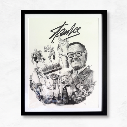 Excelsior! Graphite Drawing