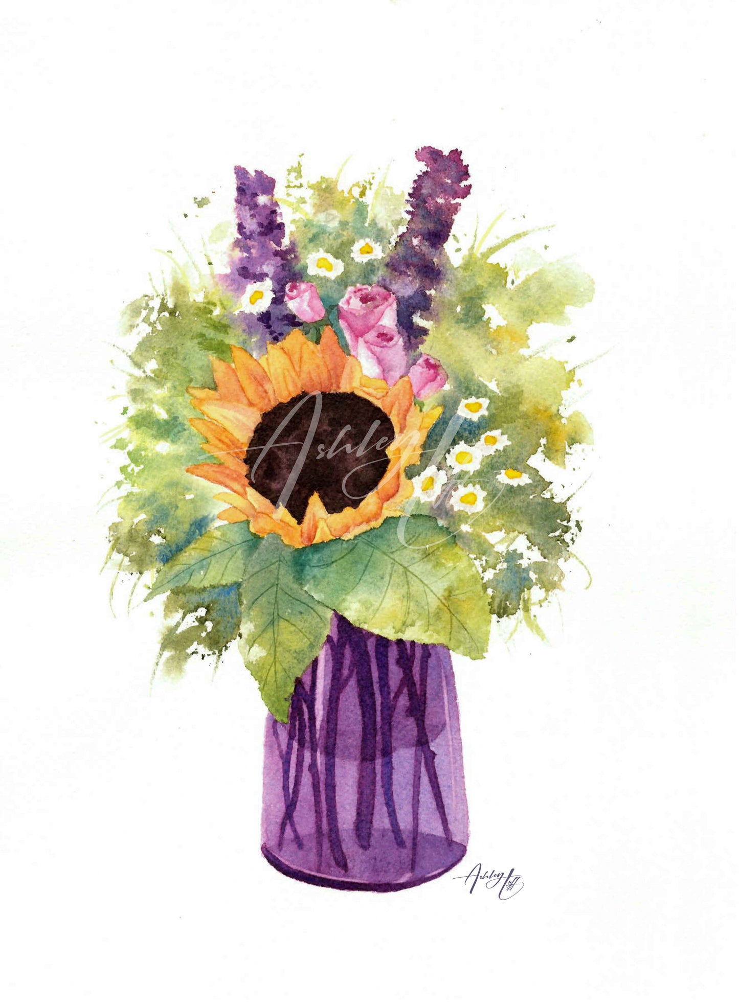 You're My Sunflower Gicleé Print