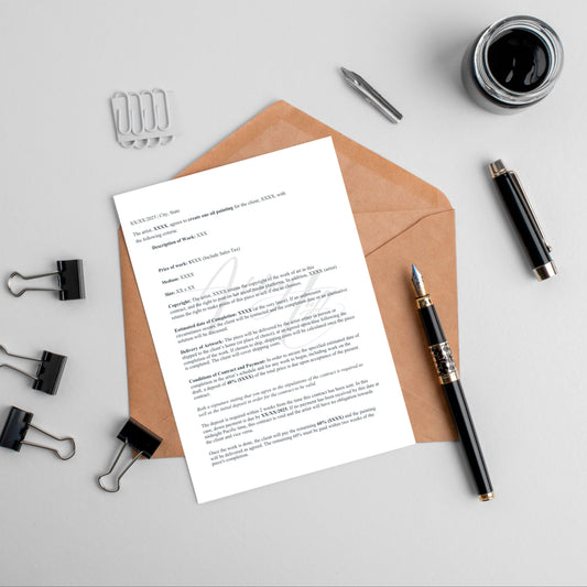 Sample Artist's Commission Contract PDF